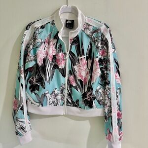 Nike Women's Floral Jacket - M